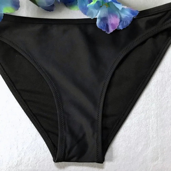 Anemone NWT Black Swim Bottom Women L - Picture 2 of 6